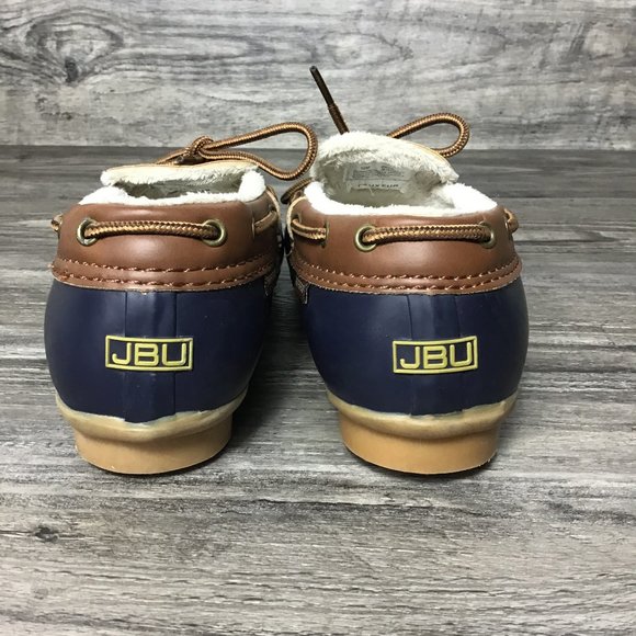 JBU Gwen Duck Shoes Navy Blue Women's Size 10 - Picture 2 of 8
